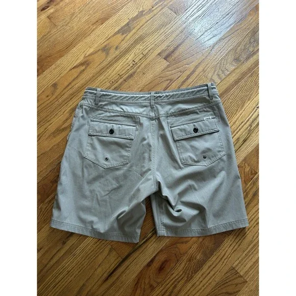 Katin Mens Hybrid Trail Shorts Khaki Size 34 Hiking Board Swim Outdoors Active - Picture 7 of 7